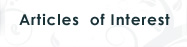 Articles of Interest